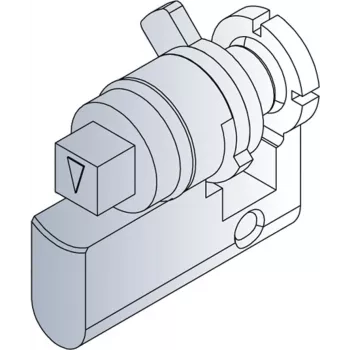 Schroff Broca cilíndrica 8 mm ponta quadrada (27230063)