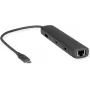 Docking station ROLINE 12021124 USB 3.2 Gen 1 Type-C cinzento com fios