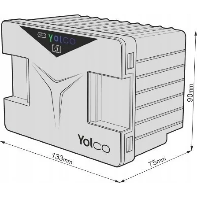 Yopower SC4G, SC4B bateria modular para frigoríficos portáteis Yolco