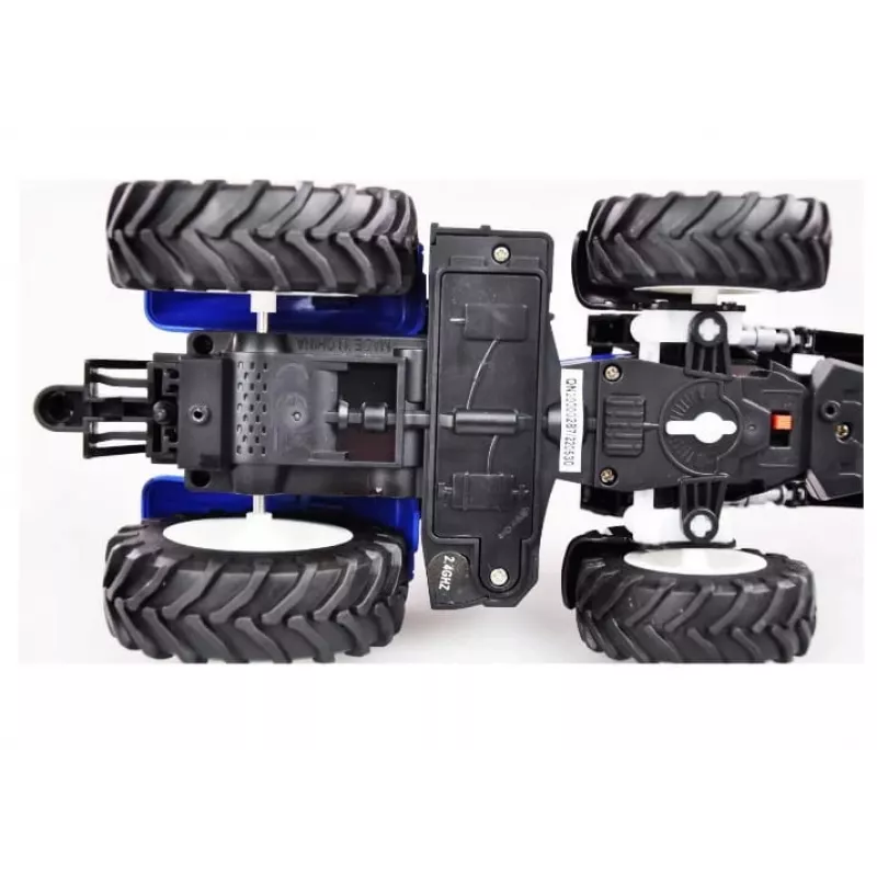 Amewi trator de brincar com pá carregadora motor elétrico 1:24