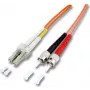 Triotronik LDP-50 LC-ST 1.0 Cabo de fibra ótica 1 m Laranja (LDP-50 LC-ST 1.0)