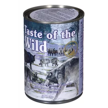 TASTE OF THE WILD Sierra Mountain - Alimento húmido para cães - 390 g