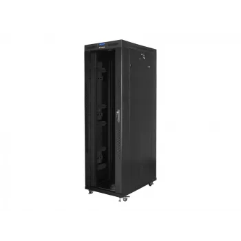 Armário rack Lanberg FF01-8242-12BL 42U armário autónomo preto