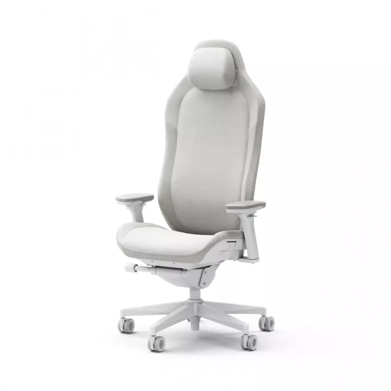 Cadeira gaming Fractal Design FD-CH-RE1F-02 Cadeira gaming para PC assento acolchoado branco