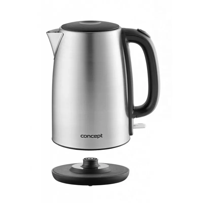 Chaleira elétrica Concept Solution RK3260 — 1,7 l, 2200 W, aço inoxidável, sem fios