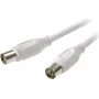 Cabo coaxial Speaka Professional SP-7870420 branco