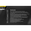 Nitecore P10 V2 lanterna, série Precise, 1100 lm