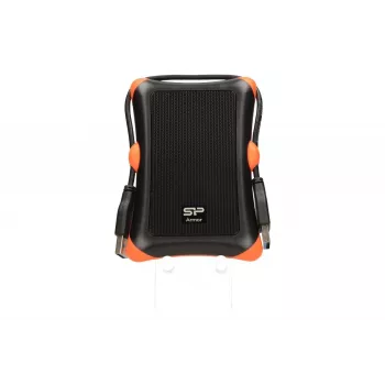 SILICON POWER Armor A30 - Disco - 2TB - externo (portátil) - 2.5 (6,4 cm) - USB3.0 - Preto (SP020TBPHDA30S3K)