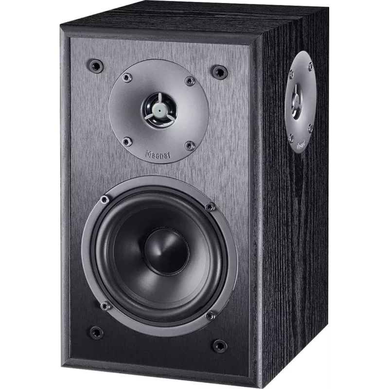Coluna de estante Magnat Monitor S10 D preto, 2 vias, 100W (RMS 60W), 42–32000 Hz, 8 Ω, caixa MDF (par)