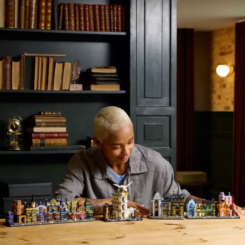 LEGO HARRY POTTER 76444 Lojas mágicas do Diagon Alley