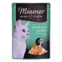 Alimento húmido para gatos Miamor Fine Fillets em geleia 100 g — peixe com cenoura, gatos adultos, saco