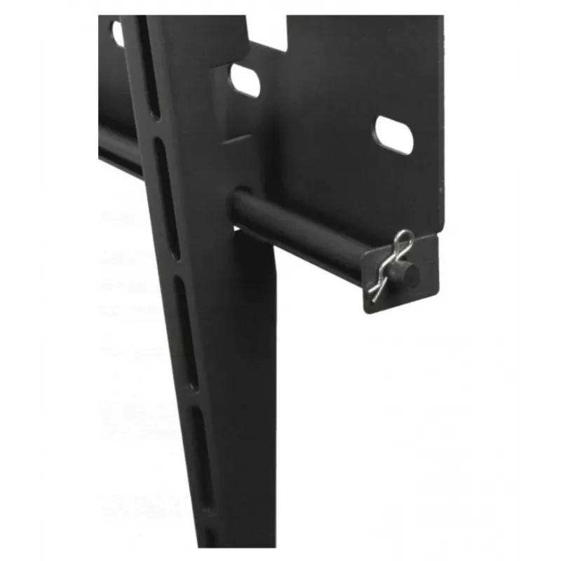 Suporte de parede para TV ART AR-88XL para televisores de 37–100 polegadas, inclinável 0 a -5°, capacidade de carga 80 kg, VESA até 800×600, preto