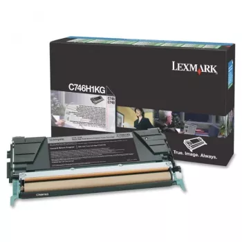 Toner Lexmark C746H1KG preto 10000 páginas