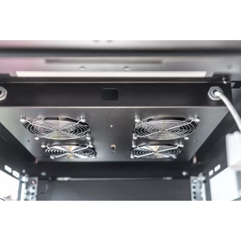 Unidade de refrigeração de teto Digitus DN-19 FAN-4-B-N