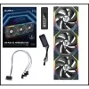 LIAN LI UNI FAN SL Wireless 120 ARGB Preto pack de 3