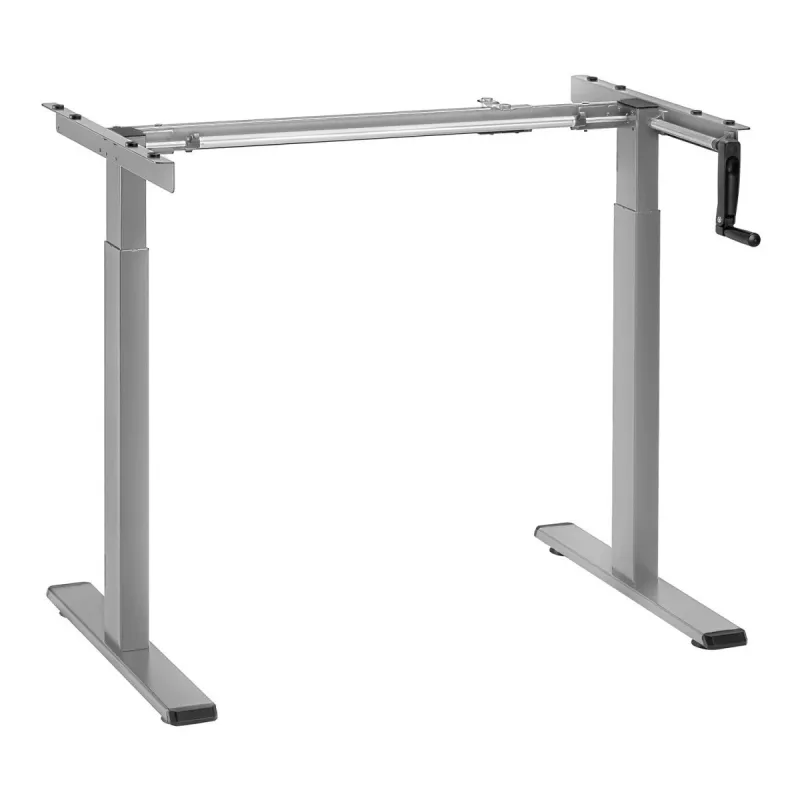 Secretária com regulação manual de altura MACLEAN MC-790NG — carga máx. 60 kg, altura máx. 120 cm