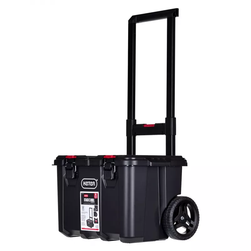 CAIXA DE FERRAMENTAS COM RODAS StackNRoll KETER