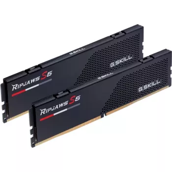 DIMM 48 GB DDR5-6000 (2x 24 GB) Dual-Kit, memória RAM preta, F5-6000J4048F24GX2-RS5K, Ripjaws S5, INTEL XMP