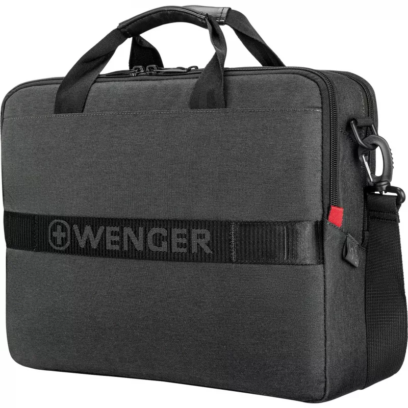 Pasta Wenger SwissGear MX Eco Brief 40,6 cm 16 polegadas Cinzento