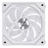 Ventoinha para caixa de computador Lian Li Uni Fan 12RSLIN3W 120 mm branca, 12 V, 0,2–2100 rpm, 2,66 mmH2O, FDB