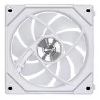 Ventoinha para caixa de computador Lian Li Uni Fan 12RSLIN3W 120 mm branca, 12 V, 0,2–2100 rpm, 2,66 mmH2O, FDB