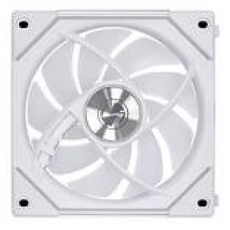 Ventoinha para caixa de computador Lian Li Uni Fan 12RSLIN3W 120 mm branca, 12 V, 0,2–2100 rpm, 2,66 mmH2O, FDB