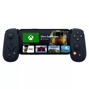 Comando BackBone One para Android preto – controlador com fios Lightning para PC, PlayStation, Xbox, iOS (257,6 × 32,6 × 93,9 mm)