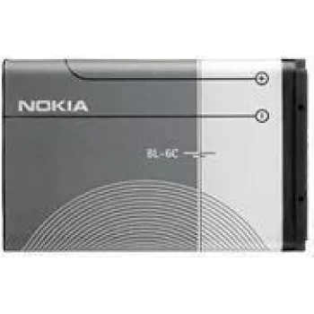 Bateria NOKIA BL-6C Li-Ion 1070 mAh para Nokia 112 e modelos compatíveis (21XX, 28XX, 31XX, 60XX, 61XX, 62XX)