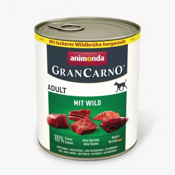 Alimento húmido para cães animonda GranCarno Adult caça 400 g