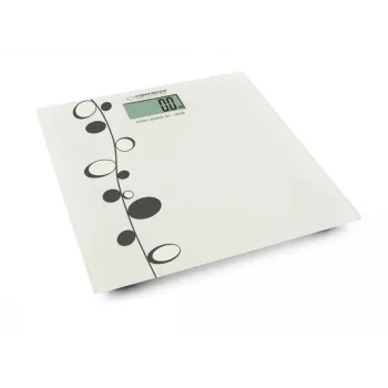 Balança de pessoas Esperanza Zumba EBS005 - eletrónica, 180 kg, vidro branco