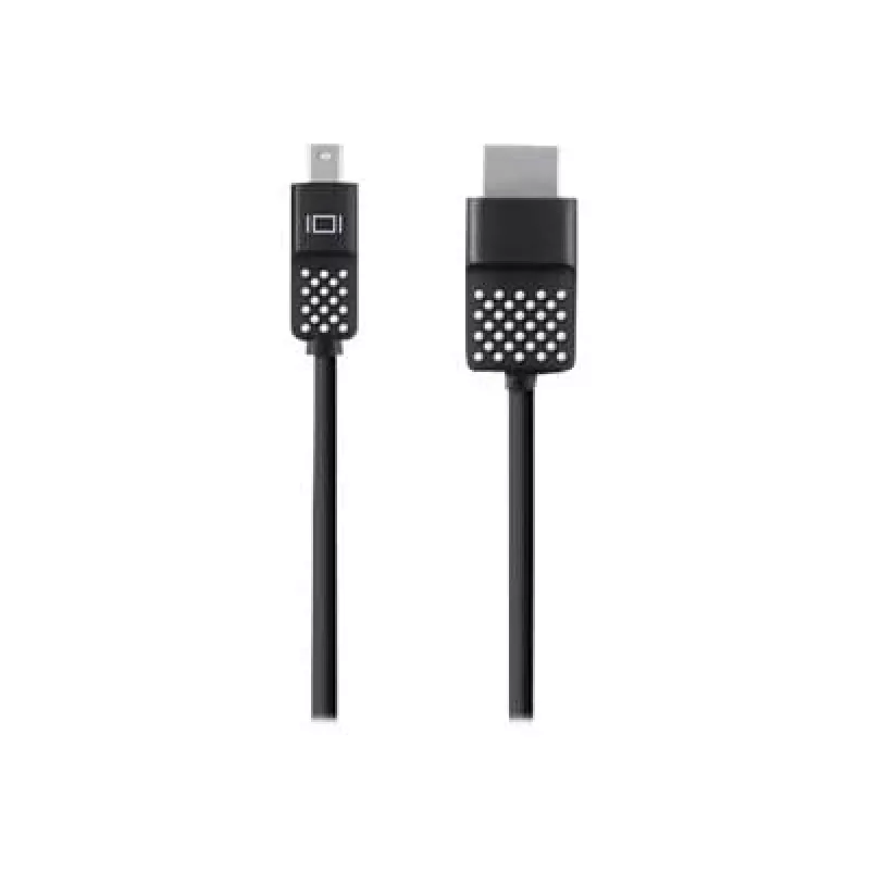 Cabo Mini DisplayPort para HDTV, 1,8 m, Mini DisplayPort, HDMI, macho, macho, preto