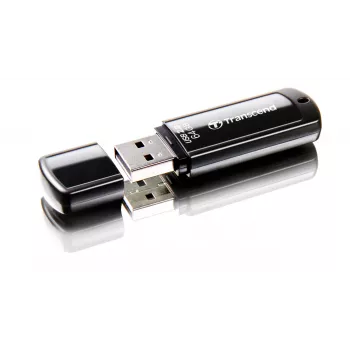 Pen drive USB Transcend JetFlash 350 64GB, USB 2.0, Preto