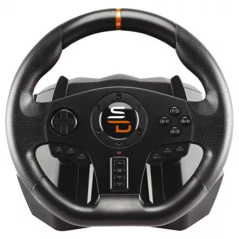 Comando de jogos Subsonic SA5595-PC preto USB volante + pedais