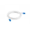 Cabo de rede LANBERG Cat6a S/FTP 20 m branco RJ-45 para RJ-45 CCA 26 AWG LSZH