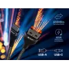 Cabo Tracer 47486 USB A - Lightning M/M 1m vermelho