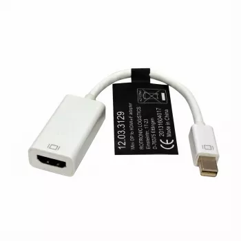 ROLINE adaptador Mini DisplayPort para HDMI, Mini DP macho - HDMI fêmea (12.03.3129)