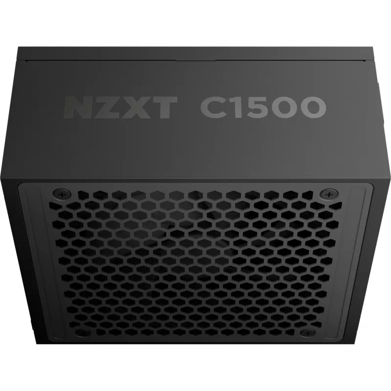 C1500 Platinum, fonte de alimentação para PC preta, 1x conector de 16 pinos para placa gráfica, 6x PCIe, gestão de cabos, 1500 Watt