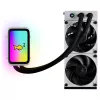 Kit de refrigeração líquida para processador HYTE THICC Q60 12 cm preto, branco 2 unid.