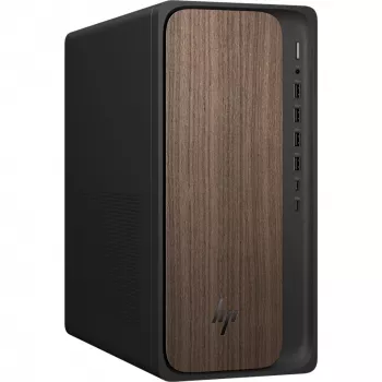 HP OmniDesk AI PC M03-0475ng Core Ultra 7 265 16GB/1TB SSD Windows 11 Dark Wood - layout do teclado possivelmente alemão