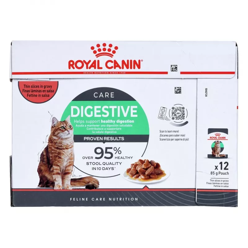 Royal Canin Digest Sensitive Care - Comida húmida para gatos - 12x85g