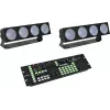 Conjunto de luz LED EUROLITE CBB-4 controlador DMX RGB, controlador para luzes LED RGB