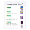 Inateck KB04122 Keyboard Folio para iPad 11, QWERTZ, verde