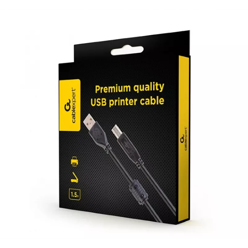 Cabo de impressora USB2 AM-BM 1,5M/CCFB-USB2-AMBM-1,5M Gembird