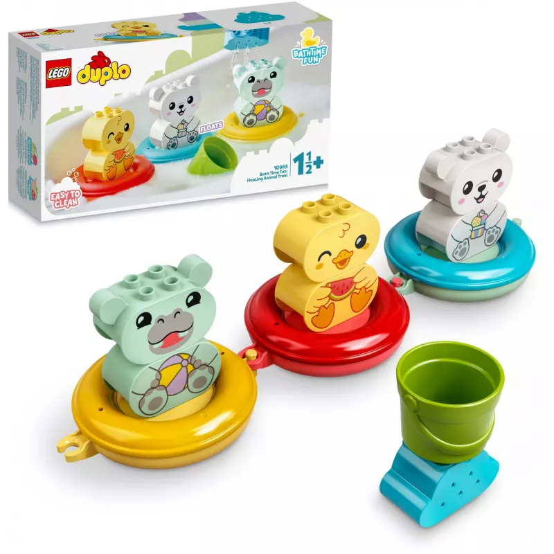 LEGO DUPLO 10965 DIVERSÃO NO BANHO: COMBOIO DE ANIMAIS FLUTUANTE