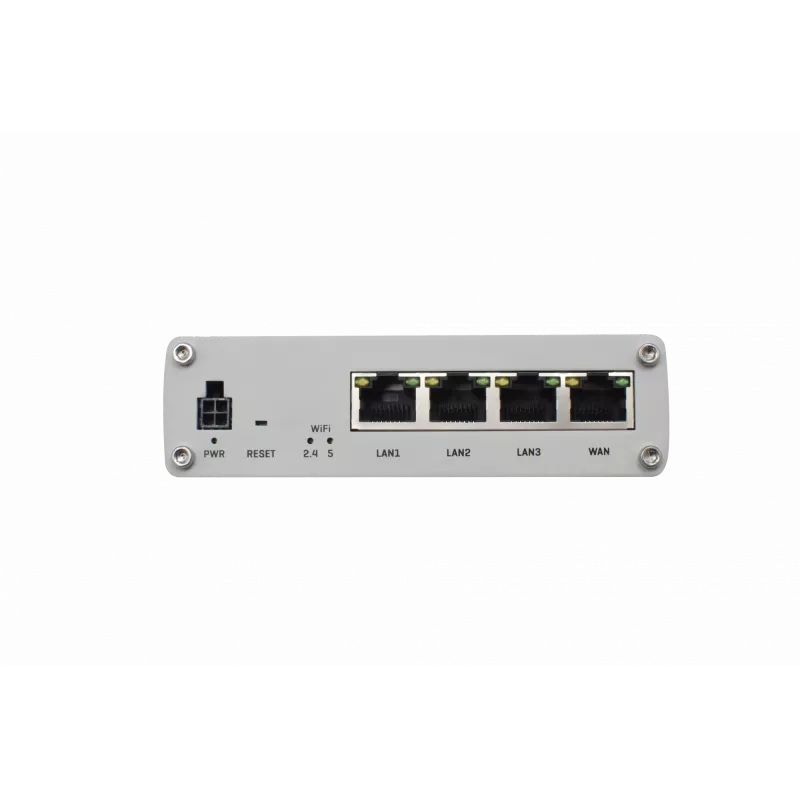 Router sem fios Teltonika RUTX10 Gigabit Ethernet dual-band (2,4 GHz / 5 GHz) branco