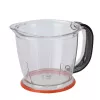 Espremedor de citrinos elétrico JATA JEEX1422 1,2 L 40 W preto vermelho transparente