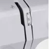 Máquina de costura semiautomática SINGER M1005 — 11 pontos, largura do ponto 4 mm, porta-bobina superior, braço livre, 2,5 kg