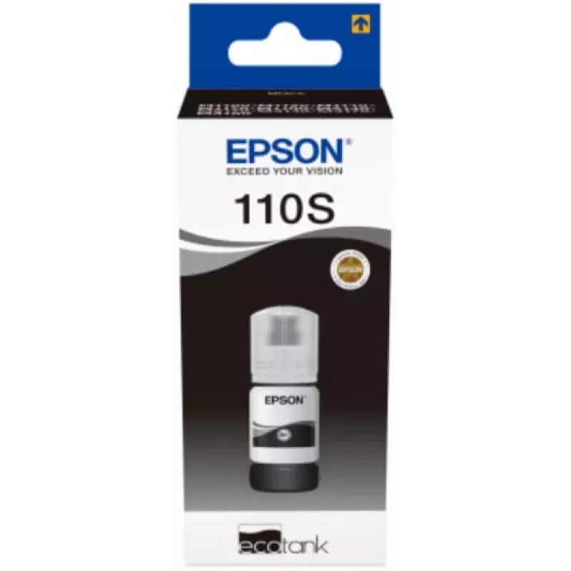 Garrafa de tinta Epson L para Série EcoTank MX1XX, Preto, alta capacidade até 4.000 páginas