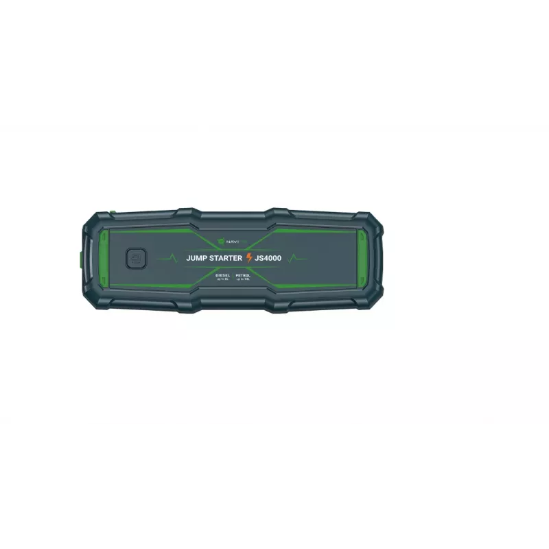 Arrancador de automóvel Navitel JS4000 – arrancador multifunções com bateria de alto desempenho e lanterna integrada