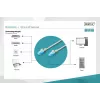Cabo de rede Digitus DK-1512-150 RJ45 CAT 5e U/UTP cinzento 15m